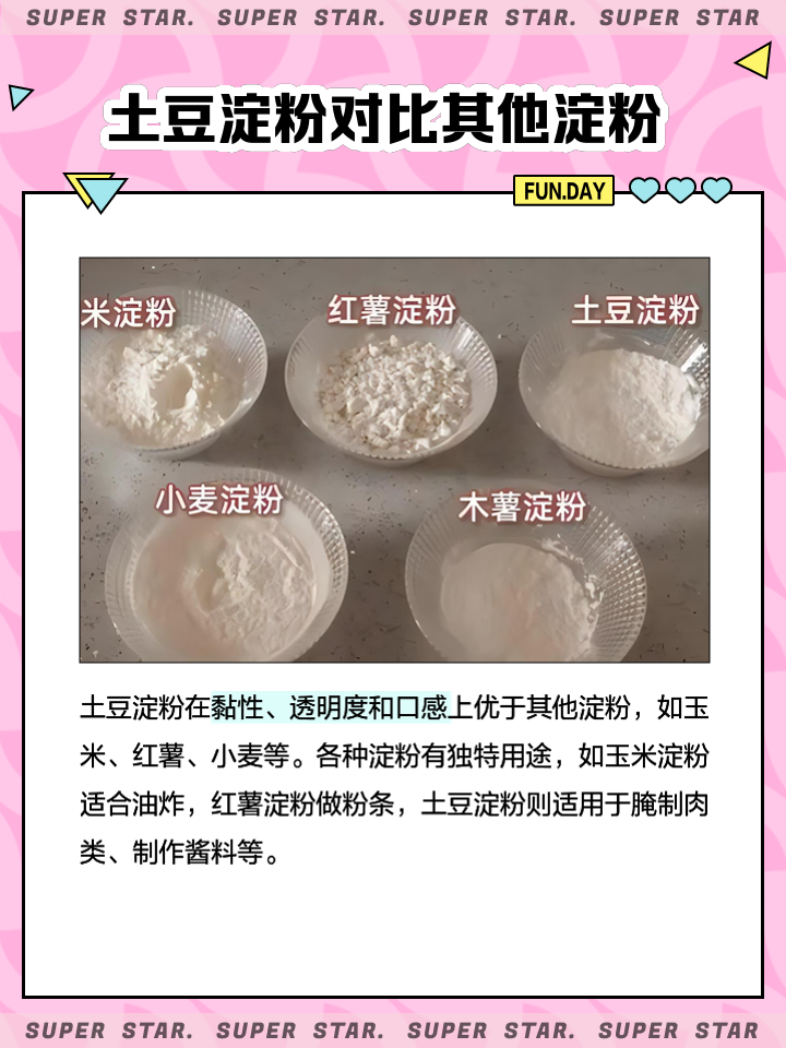 工业木薯淀粉的作用和用途